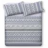 Tex family Completo lenzuola matrimoniale in Puro Cotone 2 piazze fantasia cervo blu