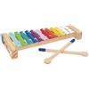 Janod Xilofono in Legno e Metallo-Strumento bambini-12 Tasti e 2 Bacchette Incluse-Imitazione Musicale-Colori ad Acqua-da 18 Mesi, J07663