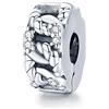 ShiYu Clip Stopper Charm per Bracciale Pandora Catena d'Argento Clip Lock Distanziatore Perline Donne Regali