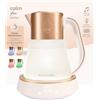 Russell Hobbs Bollitore Elettrico, Suoni rilassanti e Cromoterapia, Ebollizione Silenziosa, Vetro, 1.7L, Temperatura regolabile 40-100°C, Mantenimento in Caldo, Display Digitale, 2400 W, Calm 27450-70