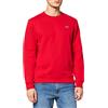 Lacoste SH1505 Felpa, Uomo, Rosso, XL