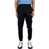EA7 Emporio Armani Pantalone Tuta Uomo in Cotone Modello 6LPPAB PJ07Z Colore Nero - XL