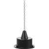 SATISFIRE Sfera a specchio, motore MBM-203 (20 cm, 3 kg), 1,5 giri/min, motore leggero e silenzioso per il montaggio a soffitto.
