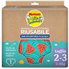 Huggies Little Swimmers, Pannolino Costumino, Taglia 2-3 (5-11 kg), Riutilizzabile, Con Fantasia Angurie, 1 Pz