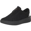 Clarks Sneaker Layton Rae Donna, Nero/Camoscio Nero, 40.5 EU