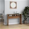 AUVYI Tavolo Consolle in Legno Multistrato 105x30x80 cm Rovere marrone Cosolle Ingresso Consolle Moderna Tavolo Divano Arredo Ingresso Moderno Decorativa Da Tavolo Tavolo Soggiorno Moderno