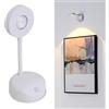 DESGNT Lampada da parete senza fili, Lampada per quadri con sensore di movimento, 3 modalità di oscuramento,batteria ricaricabile,adatto per pittura,camera da letto, gallerie.