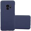 Cadorabo Custodia per Samsung Galaxy S9 in FROSTY AZZURRO - Rigida Cover Protettiva Sottile con Bordo Protezione - Back Hard Case Ultra Slim Bumper Antiurto Guscio Plastica