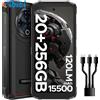 Does not apply Smartphone robusto ,smartphone da lavoro 20GB RAM + 256GB ROM, 15500mAh Batteria