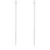 SLUYNZ 925 Orecchini a catena in argento sterling penzolanti per le donne Teen Girls orecchini pendenti lunghi linea orecchini nappa (A-Silver)