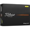 Titleist Pro V1 - Palline da golf, confezione da 12, colore: Bianco (Std Play Number #1-4)