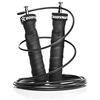 BODYMATE Corda per Saltare Universal con Maniglie Antiscivolo, 2 Corde in Acciaio Regolabili con Protezione antiusura - Crossfit, Functional Core, Boxe
