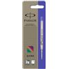 Parker penna a sfera Refill Fine Point Blu Ref S0909540 [ confezione da 1 ]