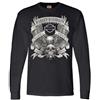 Harley-Davidson Camicia A Maniche Lunghe Girocollo Con Barra Fissata E Scudo Uomo - Nero, nero, L