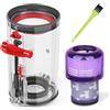 DrRobor Contenitore Polvere e Filtro per Dyson V11 V15 Aspirapolvere | Serbatoio di Ricambio Per SV14 SV15 SV17, Parte No.970050-01, Parte No.965443-01