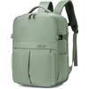 SPAHER Bagaglio a Mano 40x30x20 Wizzair Vueling Zaino Porta PC 15.6 Pollici Zaino da Viaggio Aereo Borse da Cabina per Easyjet Borsa Zainetto Lavoro Impermeabile per Scuola Trekking Lavoro 25L Vert