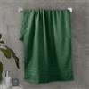 Catherine Lansfield Zero Twist - Asciugamano in cotone, 50 x 85 cm, colore: Verde foresta