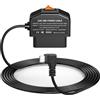 Gebildet Kit di Cablaggio OBD per Dash Cam Micro USB con cavo di Alimentazione OBD per Dashcam da 12-24V a 5V/3A con Protezione da bassa Tensione, Sorveglianza Parcheggio 24 ore su 24/Modalità Acc