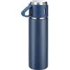 ZMHQLPDZ Borraccia Termica 500ml,Borraccia Isotermica con tappo tazza, Thermos acciaio inox 18/8 con Sottovuoto a Doppia Parete,Antigoccia,12 ore caldo/24 ore Freddo per Tè e Caffè