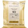 Callebaut N° W2 (28%) - Cioccolato Bianco Belga - Finest Belgian White Chocolate (Callets) 400g