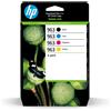 HP 963 MULTIPACK 6ZC70AE NERO+3COLORI B/C/M/Y - 6ZC70AE