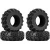 INJORA 1.3 Pneumatici 64*24mm S5 Mud Paw per 1/24 1/18 RC Crawler (T1324)