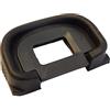 vhbw mirino oculare compatibile con Canon EOS RS, HS, 1D, 1N, MarkII, 1Ds, 1, 1V, MarkIIN, 7D fotocamera, reflex, DSLR oculare - nero