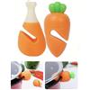WOO MANTO 2 tappi per troppopieno per pentole, padella, spill, paraspruzzi (1 carota e 1 gambo)