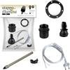 Stappa e illumina DIY + punta trapano per vetro | Portalampada E14 da assemblare per bottiglie con foro da 23 a 30 mm Portalampada bottiglie con foro (E14, Big Size)