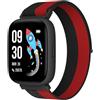 BIGGERFIVE Fitness Tracker Orologio Bambini Bambina Ado 5-16, 1,8 Smartwatch con Contapassi, Frequenza Cardiaca, Resistente all'Acqua IP68, Monitor del Sonno, Giochi Puzzle con/senza APP, Nylon