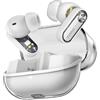 TOZO Crystal Pods Cuffie Bluetooth 5.4 con Ibrido ANC Chiamata IA ENC ORIGX 2.0 Acustica EQ Regolazione 35 Ore Riproduzione Gioco Modalità Ricarica Rapido USB Tipo C IPX5 (Bianco)
