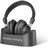 Avantree Audition 3 - Cuffie Over-Ear Bluetooth 5.3 Con Wireless Base Ricaricabile, compatibili con Smart Samsung TV, Modalità Voce Chiara, Volumi Potenziati E Supporto aptX-Adaptive & HD
