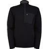 Spyder Bandit Mezza Zip Giacche da Sci, Nero, M Uomo