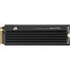Corsair MP600 PRO LPX 2TB M.2 PCIe NVMe Gen4 x 4 SSD, (Fino a 7.100 MB/s in Lettura Sequenziale e 6.800 MB/s in Scrittura Sequenziale, TLC NAND 3D ad alta densità) Nero