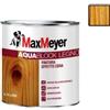 FINITURA EFFETTO CERA A SOLVENTE NOCE CHIARO LT 0,750 Aquablock Legno Max Meyer