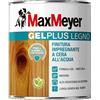 FINITURA IMPREGNANTE A CERA ALL'ACQUA INCOLORE 0,750 LT Gel plus legno Max Mayer
