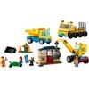 LEGO City Camion da Cantiere e Gru con Palla da Demolizione 60391