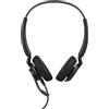 Jabra Engage 40 Inline Link - USB-A/USB-C - cuffie doppie con cavo certificate per piattaforme UC