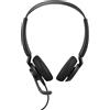 Jabra Engage 50 II Link - USB-A/USB-C - cuffie doppie con cavo certificate per Microsoft Teams