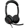 Jabra Evolve2 50 - USB-A/USB-C - cuffie doppie con cavo certificate per Microsoft Teams