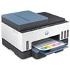 HP STAMPANTE ALL IN ONE HP 7306 SMART TANK FRONTE RETRO WI-FI LAN BT USB 4800x1200