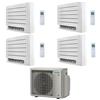 Daikin Climatizzatore GARANZIA ITALIA Daikin Serie FVXM-A Console Pavimento Perfera R32 Quadri Split Inverter 9000 + 9000 + 9000 + 18000 BTU con U.E. 4MXM80A9 Classe A+++/A++ NOVITA' 2024