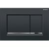 GEBERIT PLACCA DI COMANDO GEBERIT SIGMA 30 NERO E CROMO 115.883.KM.1