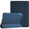 ProCase Custodia per iPad Air 2, Ultra Sottile e Leggero Custodia Supporto con Retro Semi-Trasparente Copertura Intelligente per iPad Air 2 (A1566 A1567) -Blu Marino