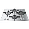 Hotpoint FTGHL 641 D/IX/HA Piano Cottura Gas 4 Fornelli 60 cm Acciaio inossidabile