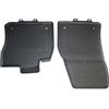 Volkswagen - Tappetini in Gomma Originali per Tiguan II MQB, Tappetini per Tutte Le Stagioni, 2 Pezzi Anteriori, 5NB061502 82V, Colore Nero