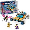 LEGO DREAMZzz 2 in 1 L'Auto Spaziale del Professor Oswald, Macchina Giocattolo Trasformabile, Salva Jayden con l'Astronave o con il Rover Spaziale, Regalo Fantasy per Bambini e Bambine da 8 Anni 71475
