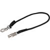 Kerbl - Corda in gomma, 90 cm, colore: Nero