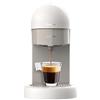 Cecotec Macchina del caffè Express Cumbia Capricciosa White. Compatta,19 bar, 1100W, per caffè macinato e cialde ESE, Serbatoio 600 ml, Tecnologia ForceAroma, Indicatore Luminoso