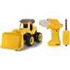 JAMARA Kit per pale gommate First RC, 27 pezzi, con avvitatore a batteria, a partire dai 3 anni, frizione antiscivolo, inserto intercambiabile, plastica robusta, pneumatici in gomma, favorisce le capacità